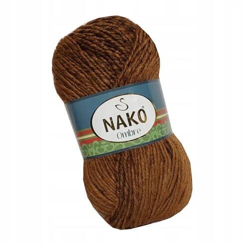 Nako Ombre 20311 Odstíny hnědé (100gr/190mt)