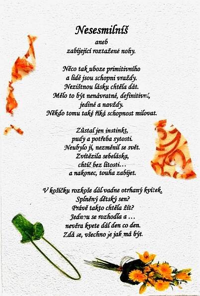 Nesesmilníš – poezieobrazem.eu