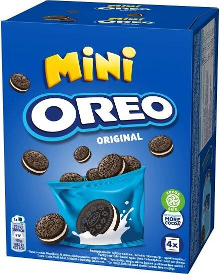 Sušenky Oreo Mini 4x40 g