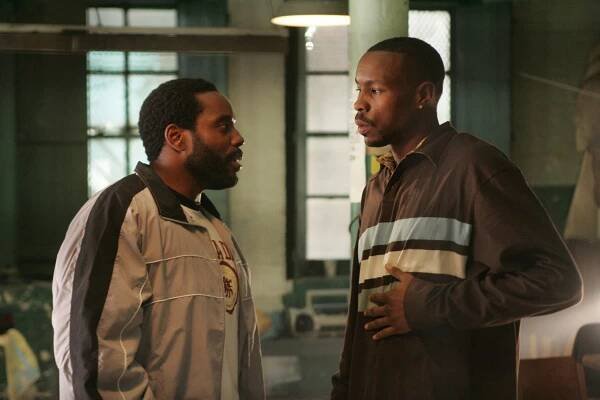 The Wire - Špína Baltimoru - Kompromis - Z filmu - Chad L. Coleman, Wood Harris