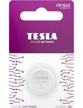 Lithiová baterie bez rtuti TESLA CR1632 1 Ks