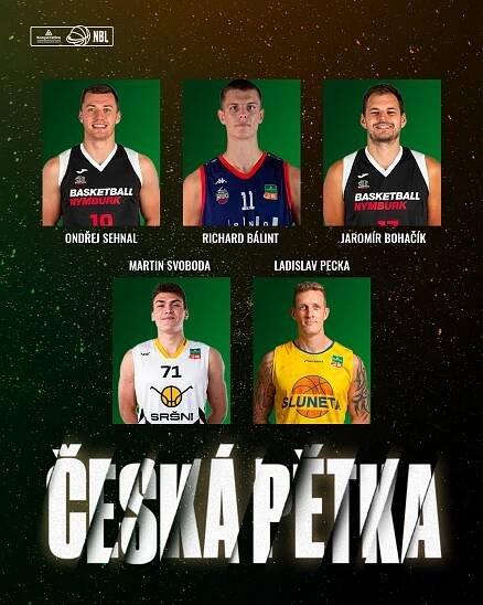 Nejlepší česká pětka Kooperativa NBL.