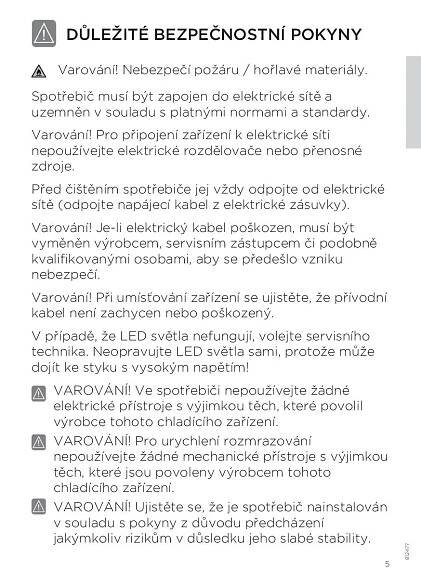 Podrobné pokyny k použití Gorenje NRK418ECW4 - Zbozi.cz