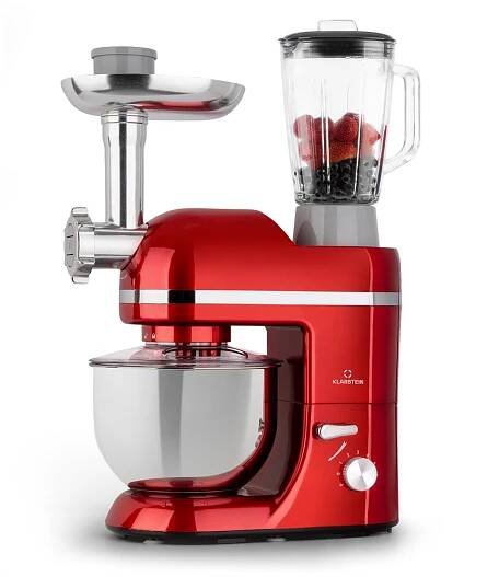 Klarstein Lucia Elegance, kuchyňský robot, mixér, mlýnek, 1800W, bez BPA
