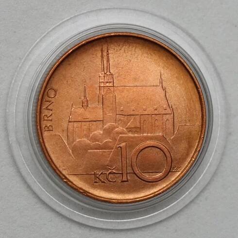 10 Koruna Malé Kč - Vzor 1993 z ČNB  - UNC - Nejvzácnější Mince ČR! - Numismatika