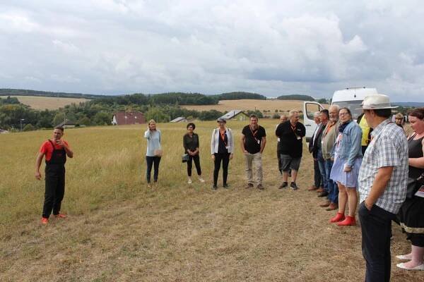 Celostátní kolo Vesnice roku 2024 - oranžová stuha - Oficiální stránky obce Krašovice