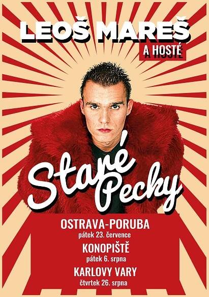 Soutěž a vyhraj vstupenky na koncerty LEOŠE MAREŠE – STARÉ PECKY | EVROPA 2