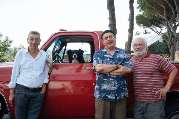 Gianni Di Gregorio, Ennio Fantastichini, Giorgio Colangeli - Lontano lontano - Z natáčení