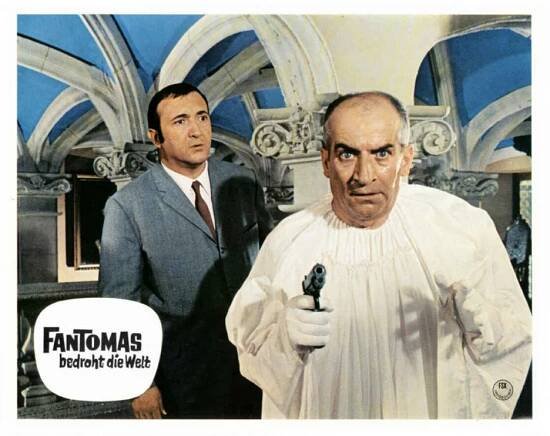 Jacques Dynam, Louis de Funès - Fantomas kontra Scotland Yard - Fotosky