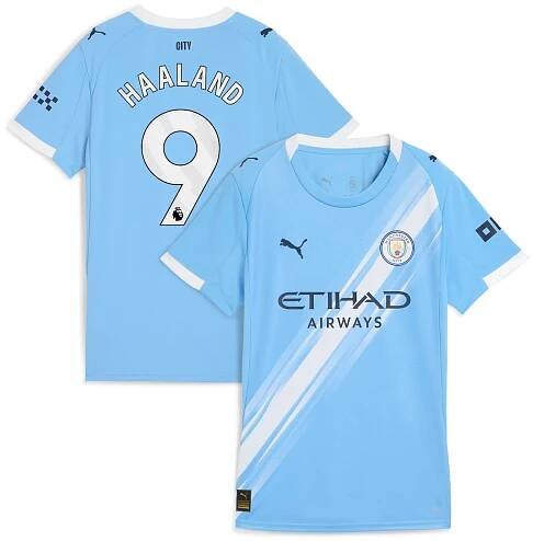 Manchester City PUMA Home Shirt 2025-26 - Womens with Foden 47 printing