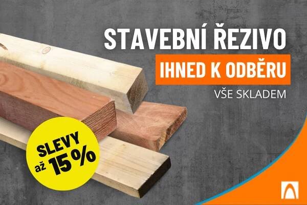 Stavební hranoly a fošny za super cenu