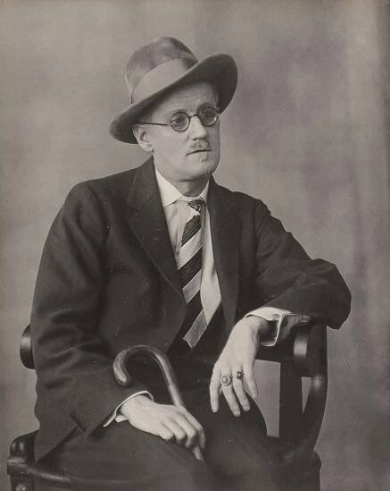 BERENICE ABBOTT PHOTOGRAPH OF JAMES JOYCE