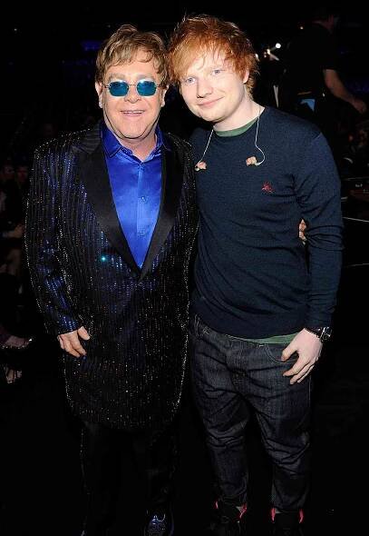 Ed Sheeran Says He 'Almost Killed' Elton John During Their Christmas Music Video Shoot