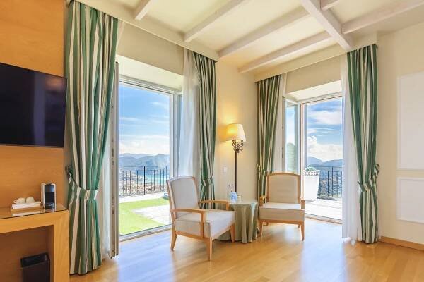 Kurhaus Cademario Hotel & Spa | Canton Ticino | Bellavista Junior Suite