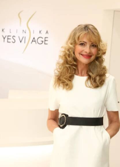 Jana Hubinská na novej Klinike YES VISAGE - Yes Visage