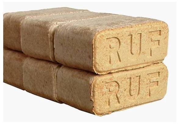 Akcia drevene brikety RUF Extra hard