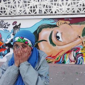 Graffiti artist finds her freedom in Tunisia’s streets