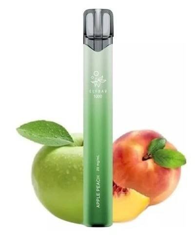 Elf Bar 1000 20mg - Apple Peach