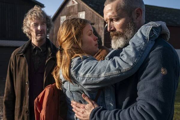 Rytíři spravedlnosti - Z filmu - Lars Brygmann, Andrea Heick Gadeberg, Mads Mikkelsen