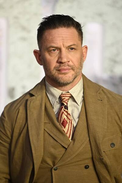 Tom Hardy at the Havoc world premiere.