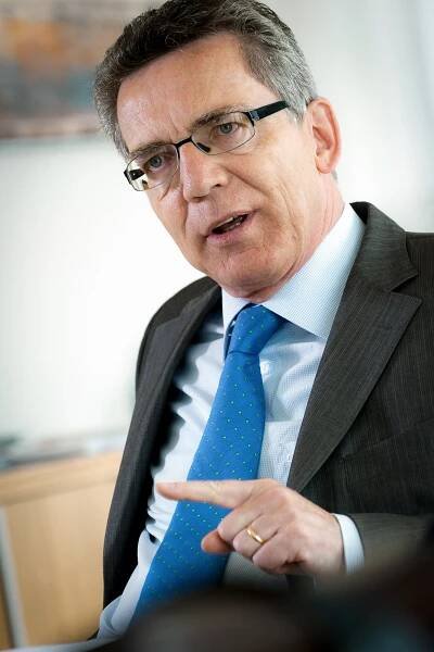 Thomas de Maizière - Svea Pietschmann. Photography. Berlin.