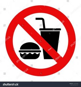 Stock vektor „Žádné jídlo a žádné nápoje nejsou“ (bez autorských poplatků) 1029374050