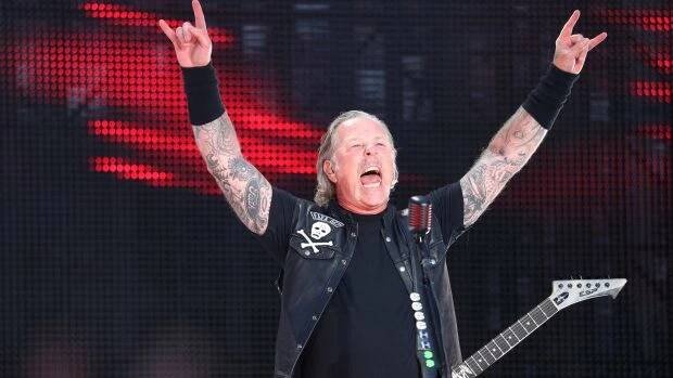Metallica na koncertě v Moskvě