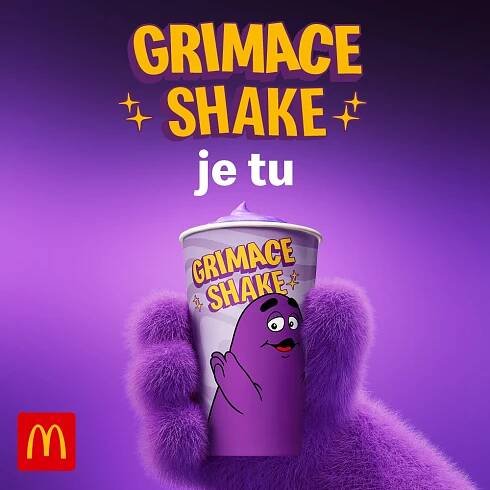 Grimace Shake je tu!