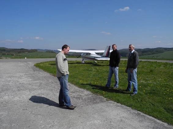 Letiště TŘI SUDY Kotvrdovice - 2014-04-12 Výlet do Přerova a Bojkovic