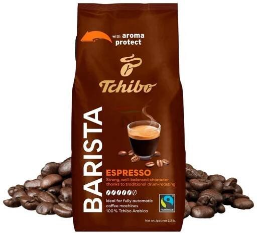 Tchibo Barista Espresso zrnková 1kg ⇒ 319 Kč - Tchibo zrnková káva