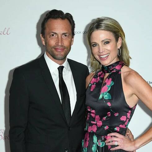 Amy Robach's ex Andrew Shue makes rare social media appearance as son shares glimpse of family London trip