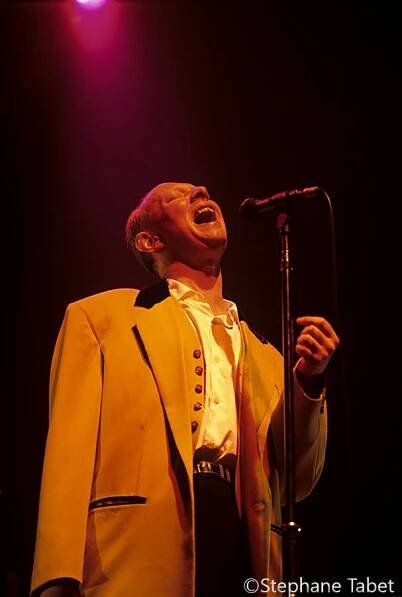 Joe Jackson on stage