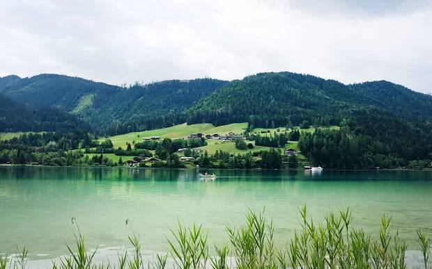 Der Weissensee in Kärnten 
