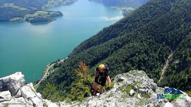 Uzavření via ferraty Drachenwand