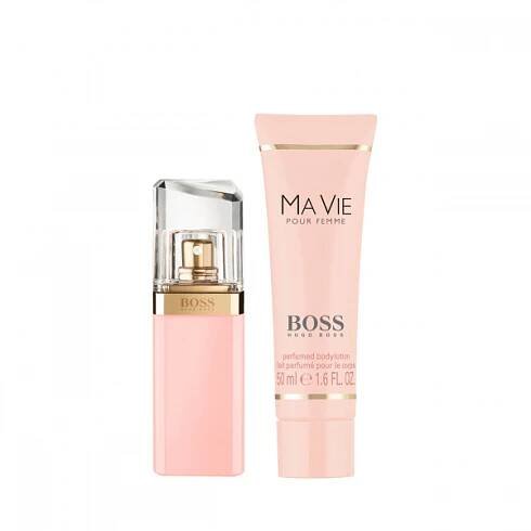 Boss Ma Vie dárkový set (parfémová voda 30ml + tělové mléko 50ml)