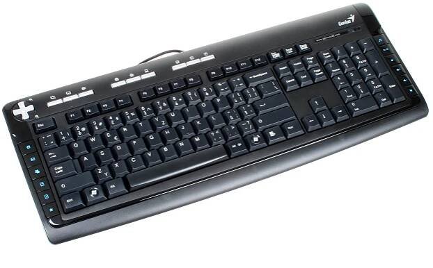 Genius Slimstar KB-350e černá