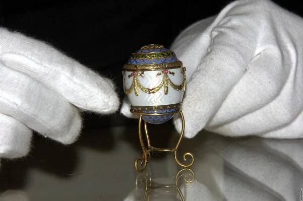 Není vejce jako vejce: v těch od Fabergého je místo žloutku zlato