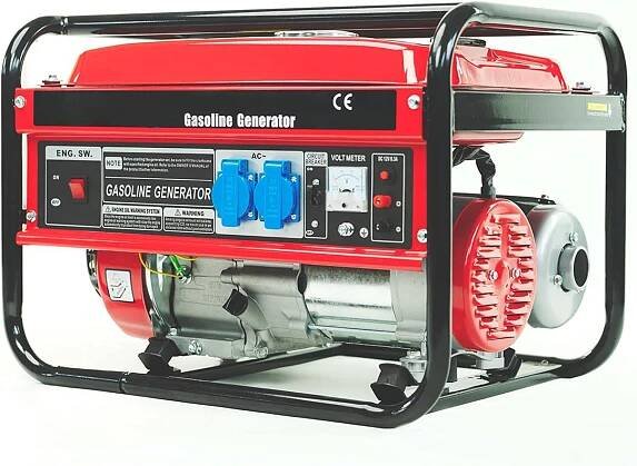 Generátor elektřiny BS3500 s maximálním výkonem 3KW/15l nádrž/TOP|004| - Dům a zahrada