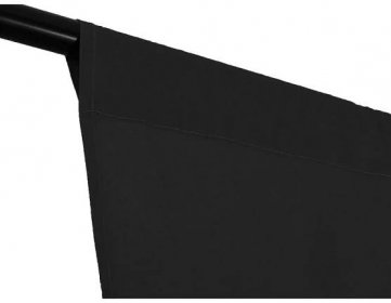 Petricard | 2x Fotografické pozadí 3x3 m bílé a černé, 100% bavlna - Foto příslušenství
