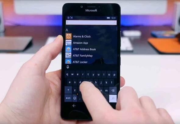 A simple trick speeds up the Word Flow keyboard on Windows 10 Mobile
