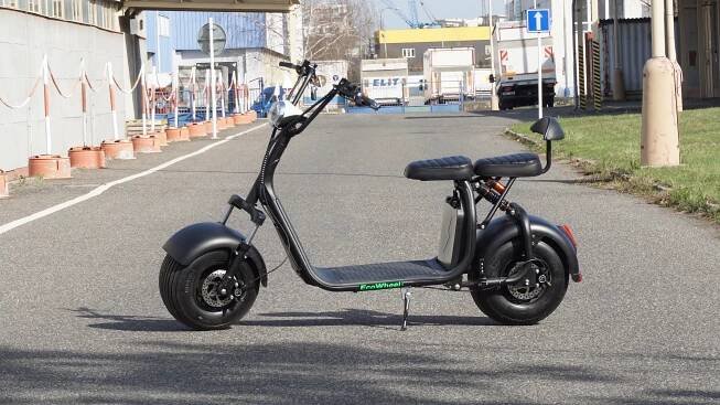 Elektrická koloběžka EcoWheel GR7 20Ah 1000W - černá