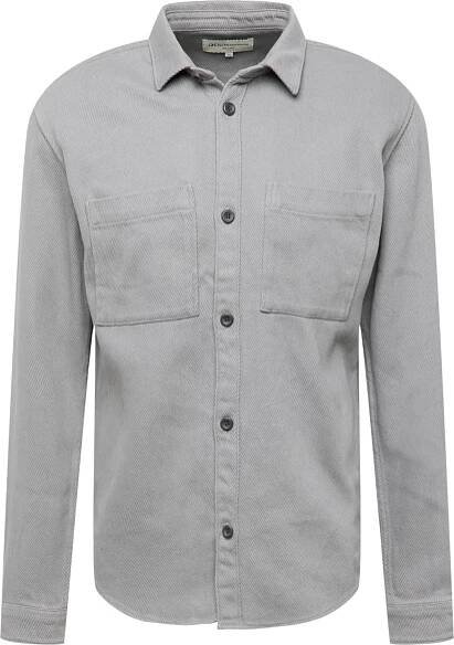 TOM TAILOR DENIM Klasický střih Košile – šedá: přední strana