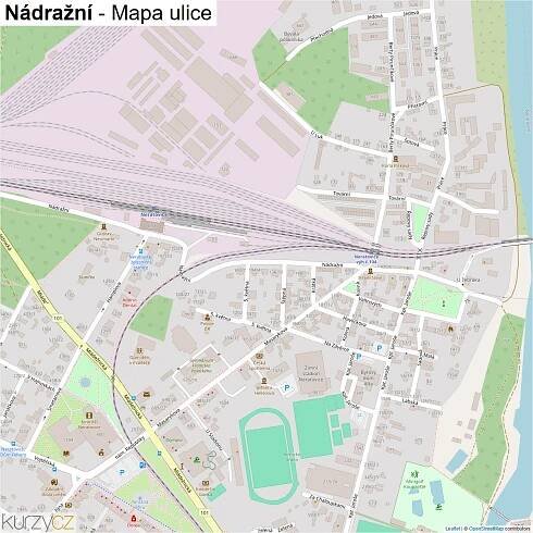 Nádražní - mapy | Kurzy.cz