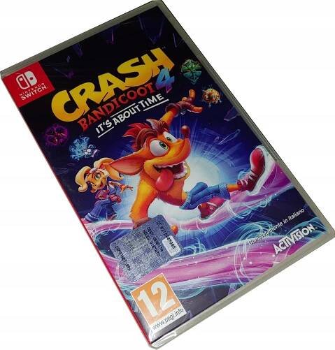 CRASH BANDICOOT 4: NEJVYŠŠÍ ČAS / NOVÝ / PL / SWITCH / CARTRIDGE