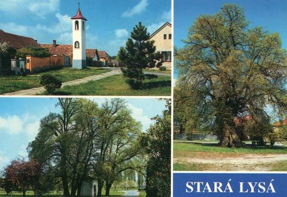 STARÁ LYSÁ - Pohlednice místopis