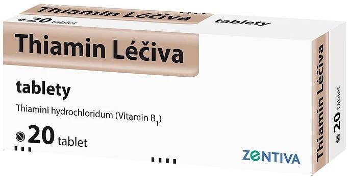 Thiamin Léčiva 50 mg 20 tablet