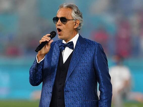 Watch star tenor Andrea Bocelli perform emotional ‘Nessun dorma’ at UEFA Euro 2020 Opening Ceremony