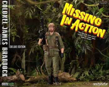 MISSING IN ACTION COLONEL JAMES BRADDOCK 1/6 ACTION FIGURE DELUXE EDITION