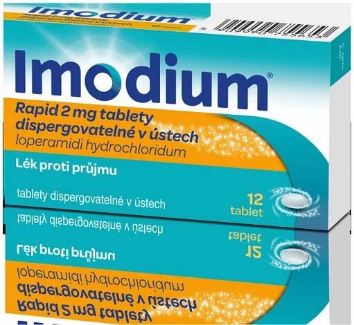 IMODIUM RAPID POR 2MG POR TBL DIS 12