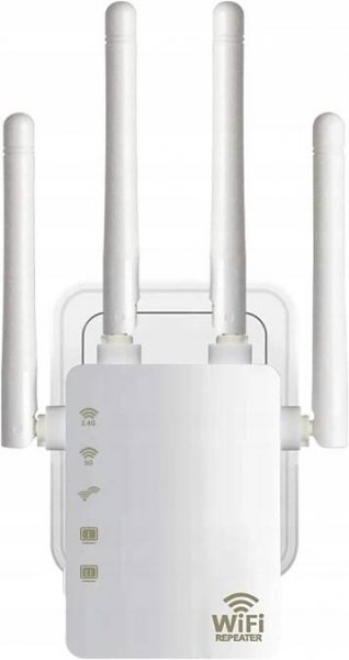 Zesilovač signálu Wi-Fi WLAN AC1200 DUAL BAND 2.4G 5G 1200Mpbs